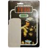 Star Wars vintage Princess Leia Organa (combat poncho) Kenner Return of the Jedi cardback