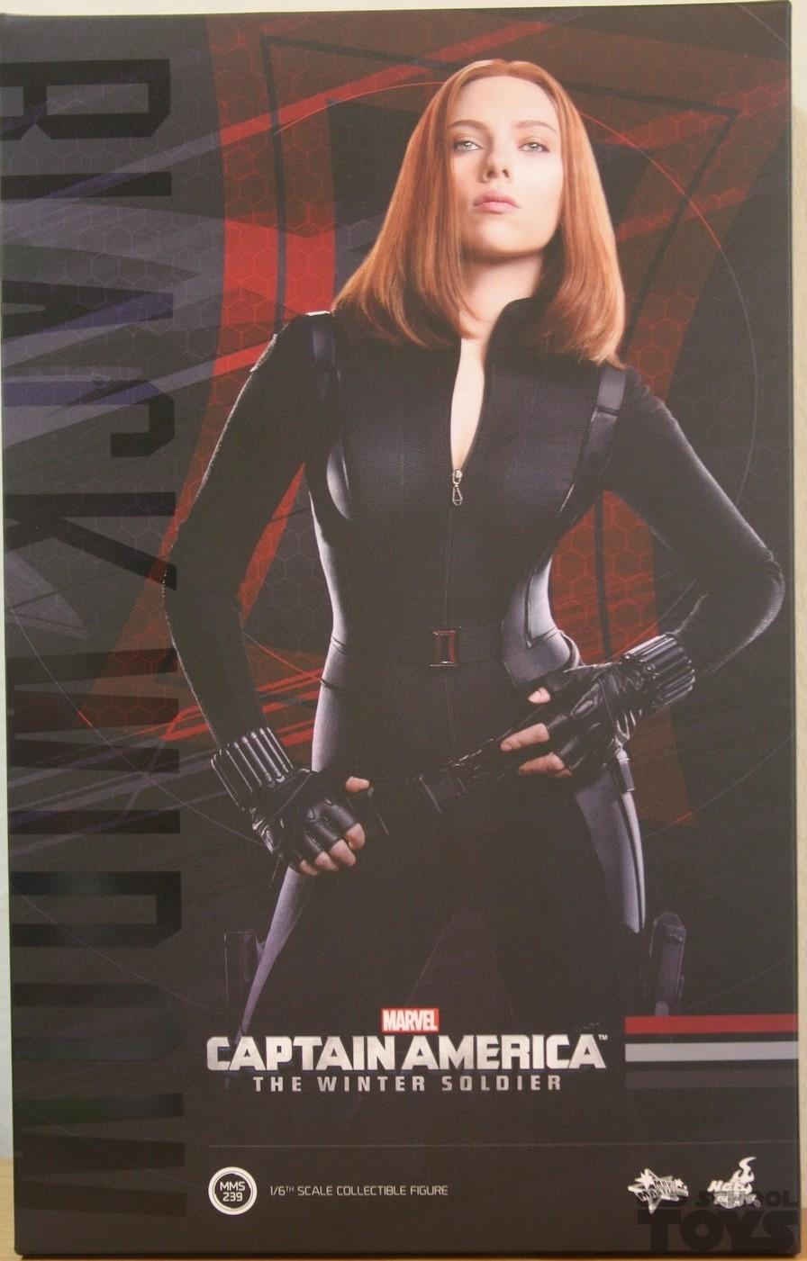 Hot Toys Black Widow Captain America The Winter Soldier Mms 239 In Doos Old School Toys 