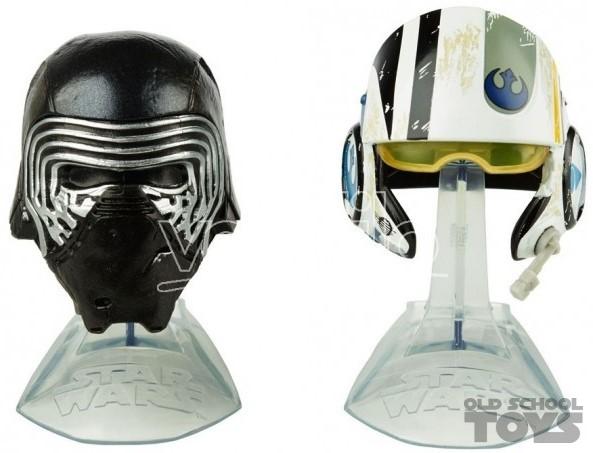 hoofdstuk Schotel Modderig Star Wars Kylo Ren & Poe Dameron helmets 2-pack Titanium Series the Black  Series in doos | Old School Toys