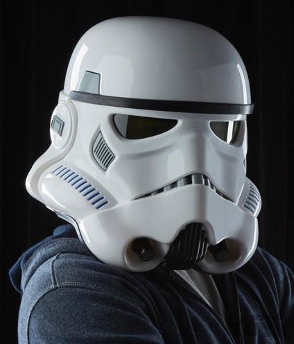 Waar hartstochtelijk vezel Star Wars Stormtrooper electronic life size helmet the Black Series in doos  | Old School Toys