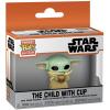the Child with cup (the Mandalorian) Pocket Pop Keychain (Funko)