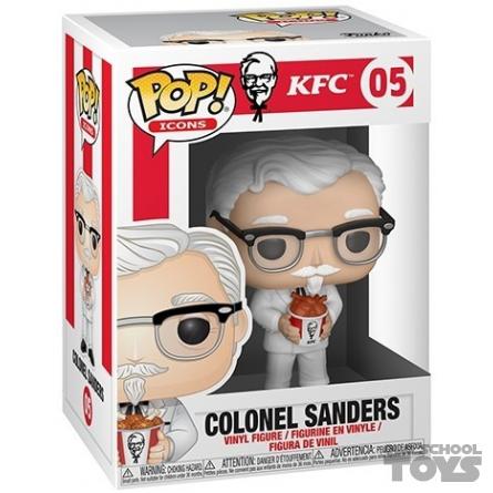 Colonel Sanders Kentucky Fried Chicken Pop Vinyl Icons Series Funko Old School Toys