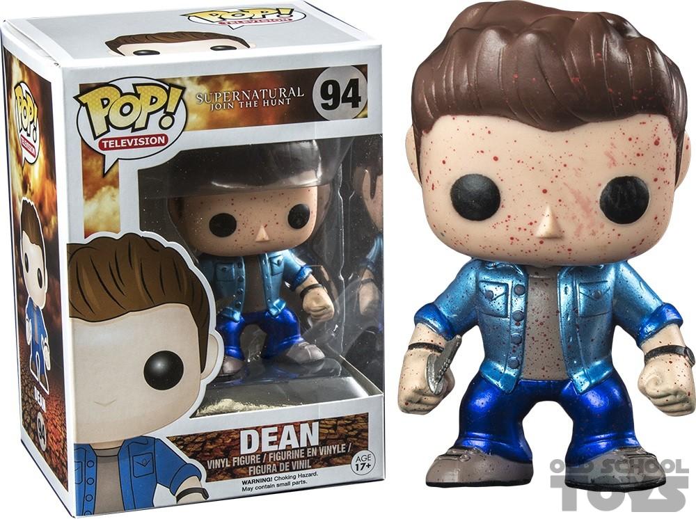 Metallic Bloody Dean (Supernatural) Pop Vinyl Television Series (Funko ...