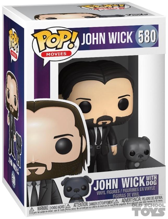 John Wick with dog Pop Vinyl Movies Series (Funko) | Old School Toys