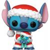 Santa Stitch with Scrump Pop Vinyl Disney (Funko) exclusive
