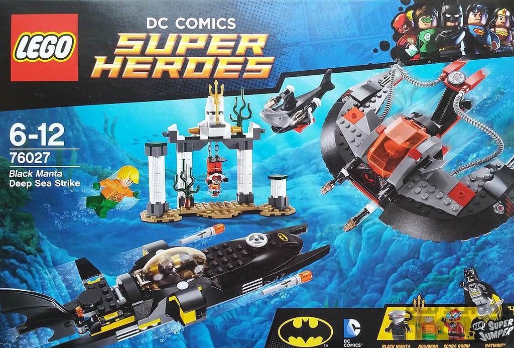 LEGO DC Comics Super Heroes Black Manta Deep Sea Strike Set 76027