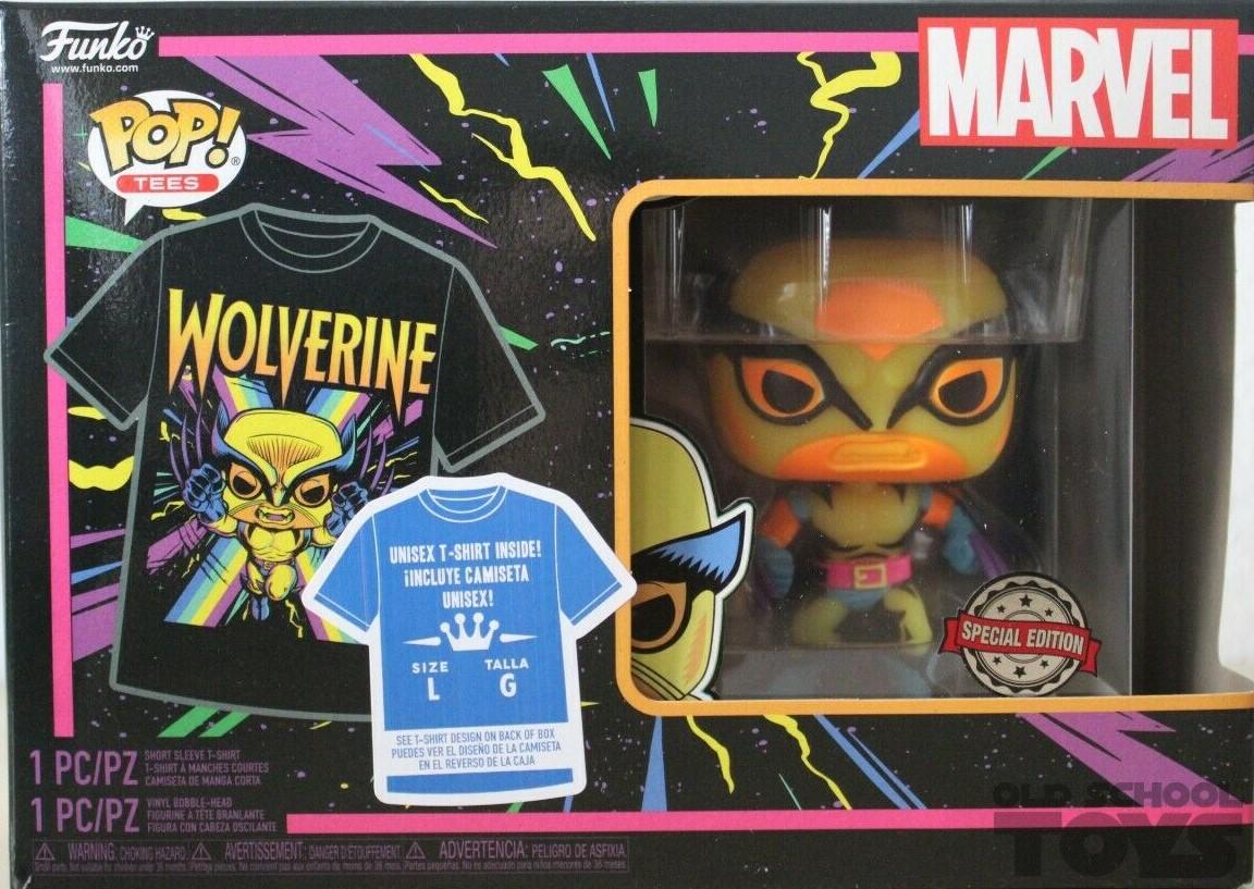 black light funko wolverine