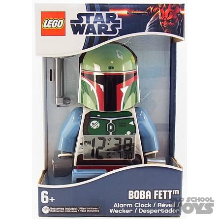 terug Ontmoedigd zijn bewijs Lego Star Wars Boba Fett alarm clock in doos | Old School Toys