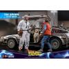 Hot Toys Doc Brown (Back to the Future) MMS610 in doos deluxe version