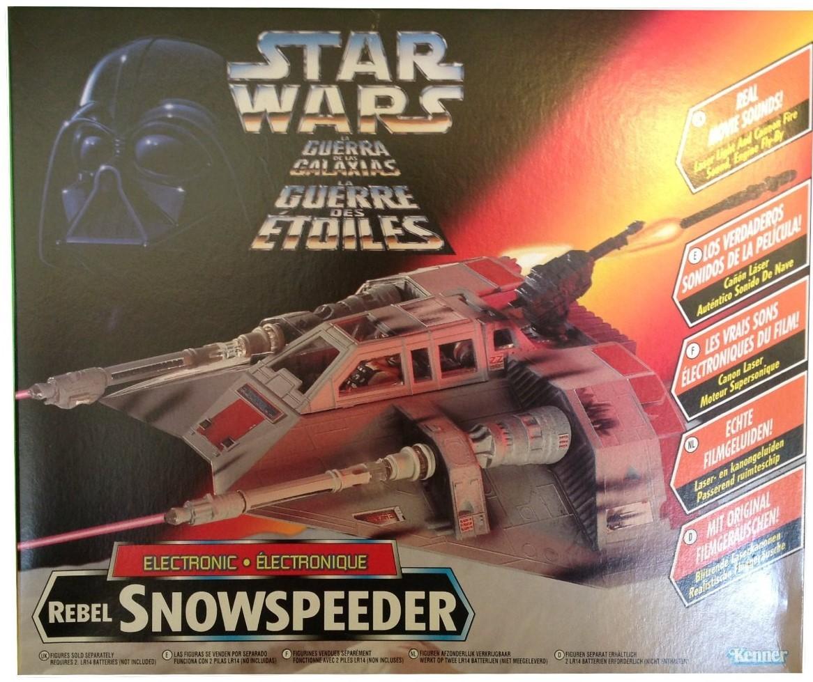 Star Wars POTF electronic Rebel Snowspeeder en doos | Old