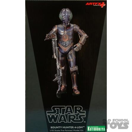 Store Star Wars Kotobukiya Bounty Hunter Series Pre-painited Model 4-LOM