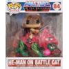 He-Man on Battlecat (Masters of the Universe) Pop Vinyl Rides (Funko) flocked exclusive
