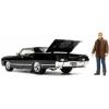 Dean Winchester & 1967 Chevrolet Impala SS Sport Sedan 1:24 (Supernatural) in doos (Jada Toys Metals die cast)