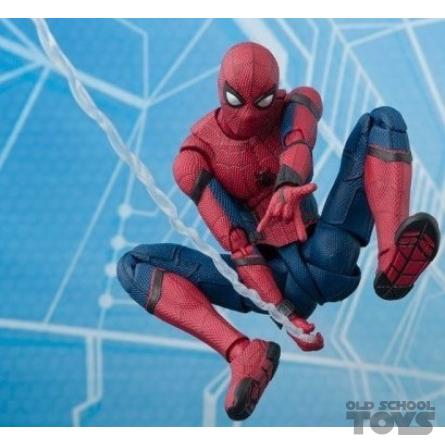 Spider-Man Homecoming deluxe S.H. Figuarts Action Figure Bandai (13 | Old School Toys
