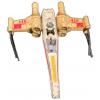 Star Wars vintage die cast X-Wing Fighter incompleet -vergeeld-