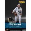 Hot Toys Doc Brown (Back to the Future) MMS610 in doos deluxe version