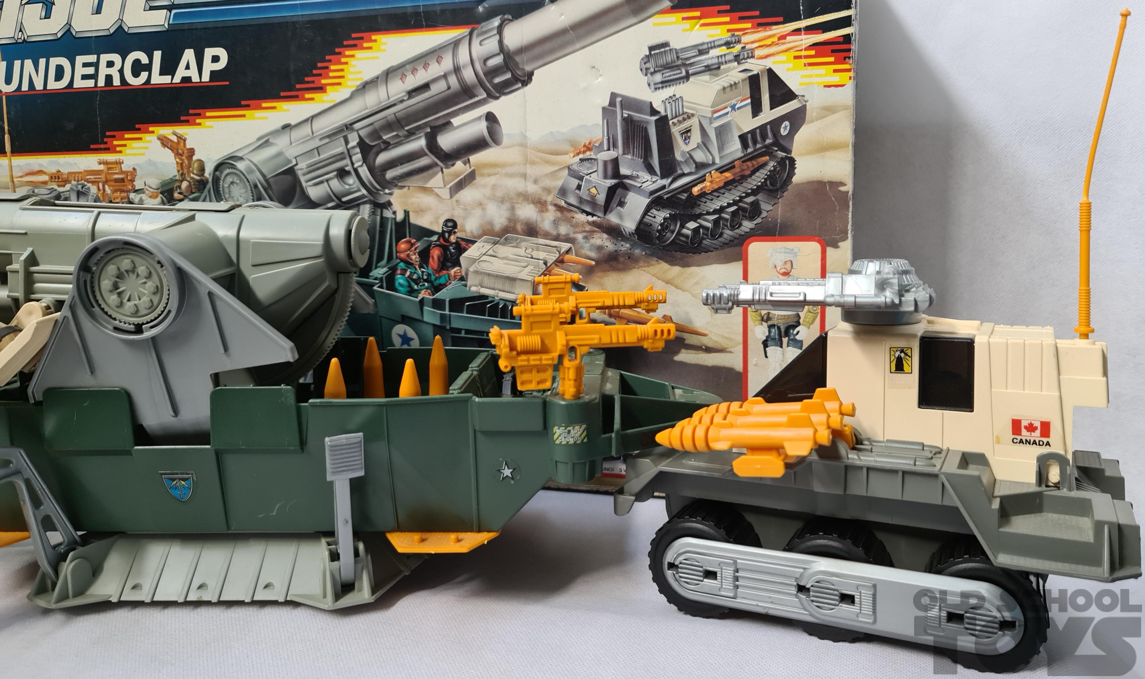 GI JOE Thunderclap compleet en doos | Old School Toys