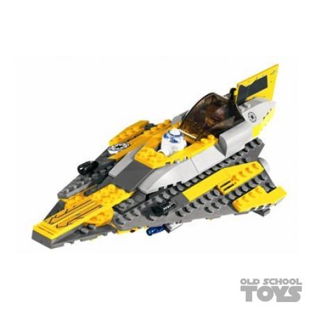 lego star wars yellow ship