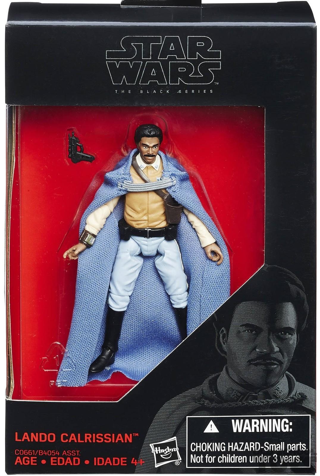 Star Wars Lando Calrissian the Black Series in doos Walmart exclusive