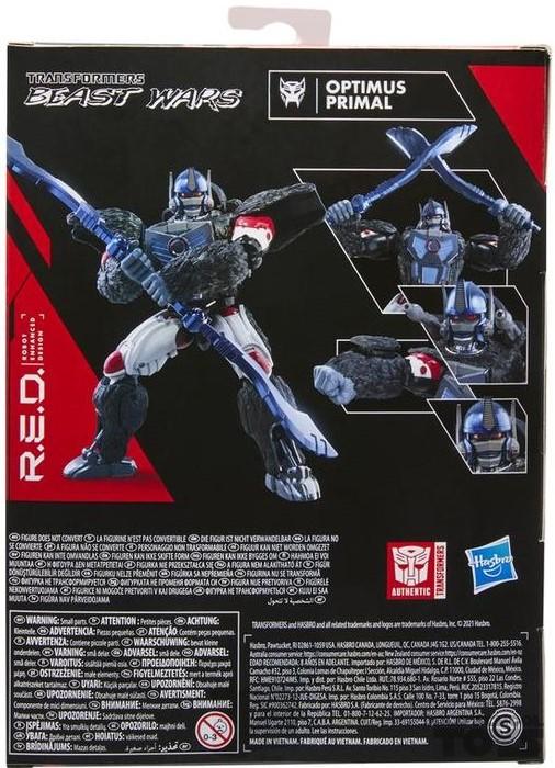 transformers red optimus primal