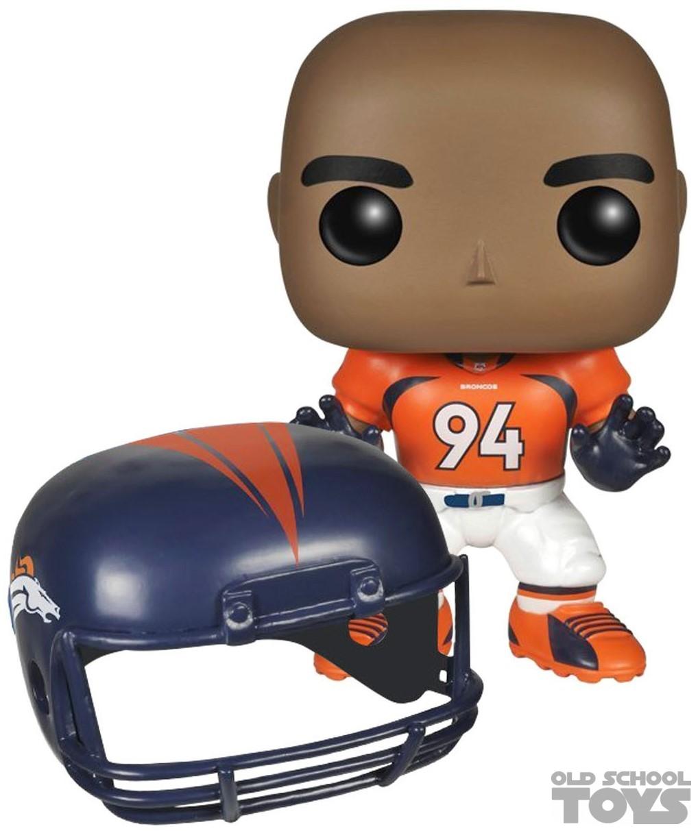 Funko POP! DeMarcus Ware NFL Denver Broncos Football 07 BOX DAMAGE SEE  PHOTOS