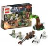 Lego 9489 Star Wars Endor Rebel Trooper & Imperial Trooper in Doos