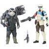 Star Wars Shoretrooper Captain vs. Bistan Rogue One MOC