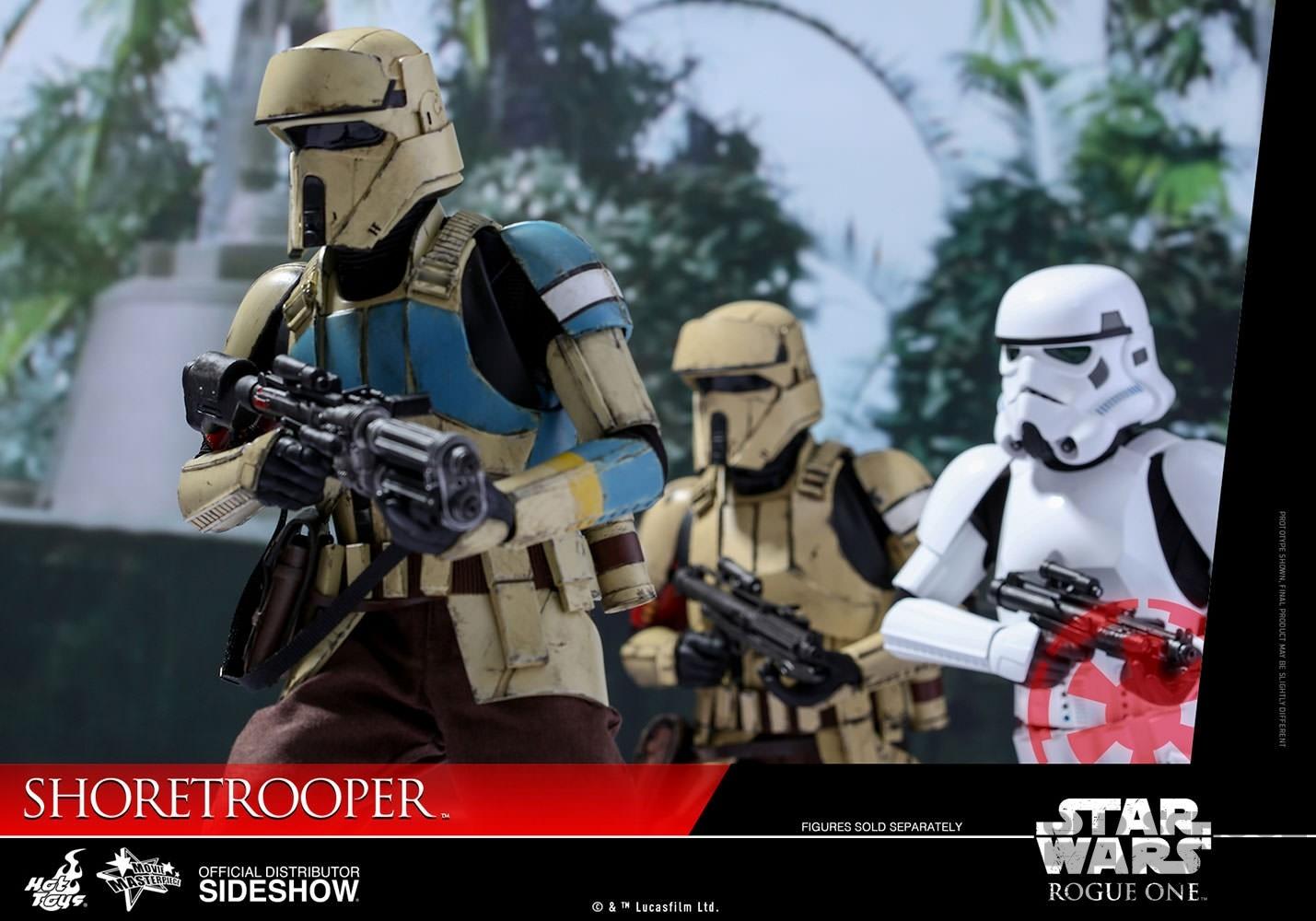 Hot Toys Shoretrooper Star Wars Rogue One MMS389 in doos | Old