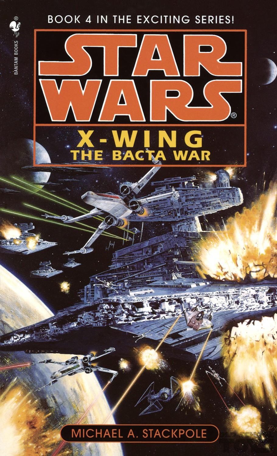 Boek Star Wars the Bacta War XWing Rogue Squadron (Michael A