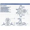 GI JOE Serpentor's air chariot blueprint