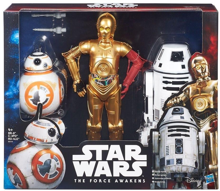 Star Wars Ultimate the Force Awakens Droid 3 pack in doos Target