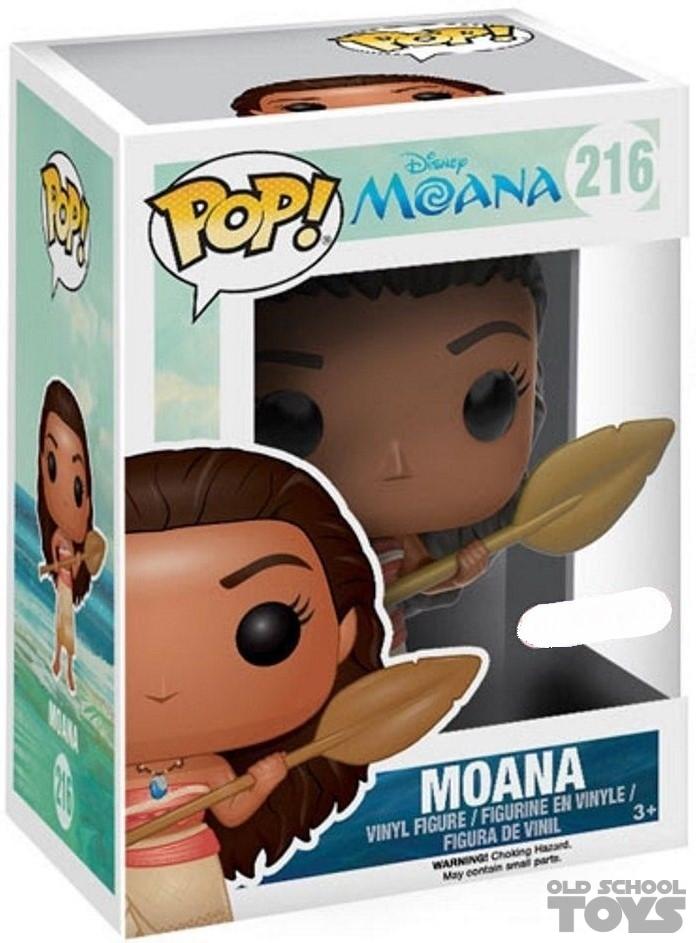 Moana Vaiana Pop Vinyl Disney Funko Limited Edition Old School Toys