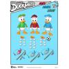 Huey, Dewey and Louie 3-pack (Ducktales) DAH-069 Beast Kingdom in doos