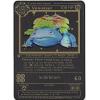 Pokémon Venusaur metal collector card