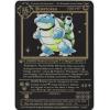 Pokémon Blastoise metal collector card