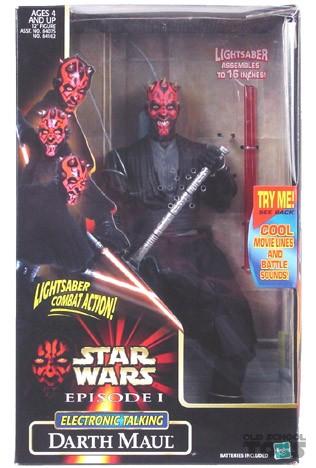 STAR WARS EPISODE 1 QUI-GON JINN ELECTRONIC LIGHTSABER MIB 1999 HASBRO