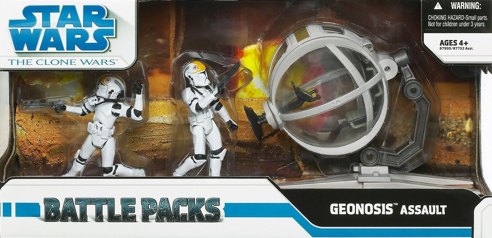 Star Wars Geonosis Assault Battle Packs Legacy Collection in doos