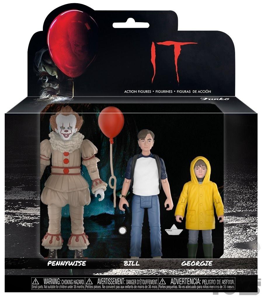 Pennywise, Bill & Georgie Stephen King's It 3-pack in doos Funko | Old ...