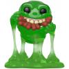 Slimer (with hot dogs) (Ghostbusters 35th anniversary) Pop Vinyl Movies Series (Funko) translucent exclusive -beschadigde verpakking-
