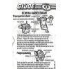 GI JOE Cobra Rope Crosser (motorized action pack) blueprint