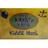 the Krusty Krab kiddie meal (Spongebob Squarepants) in doos ReAction Super7 conventie exclusive