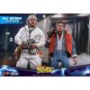 Hot Toys Doc Brown (Back to the Future) MMS610 in doos deluxe version