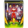 Red Ranger Power Rangers Ultimates in doos Super7