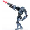 Star Wars ROTS Super Battle Droid (firing arm-blaster!) compleet