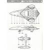 GI JOE Phantom X-19  stealth fighter blueprint Frans, Nederlands, Duits