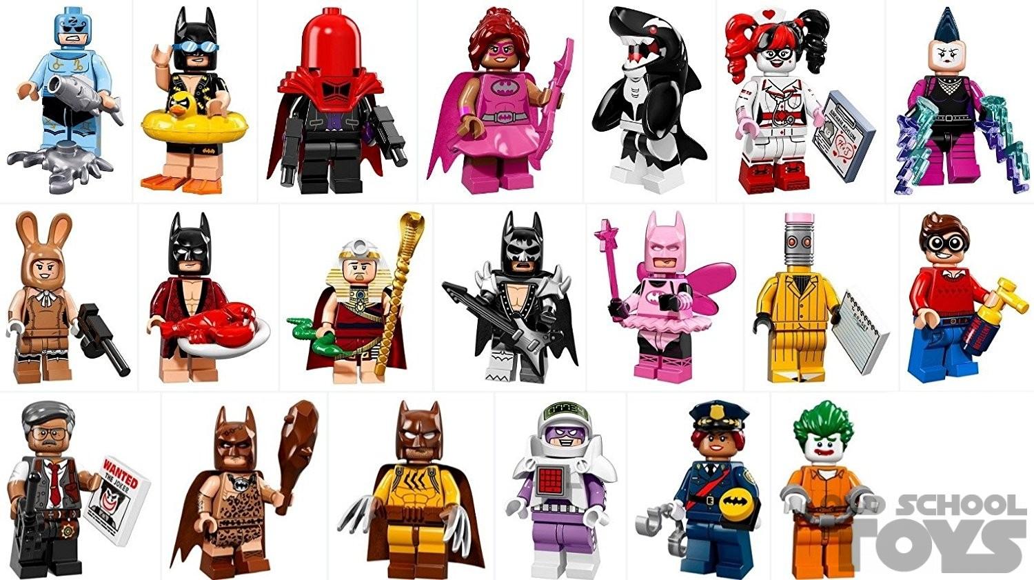 Vul in Vochtigheid fluweel Lego 71017 Batman Movie Minifigures | Old School Toys