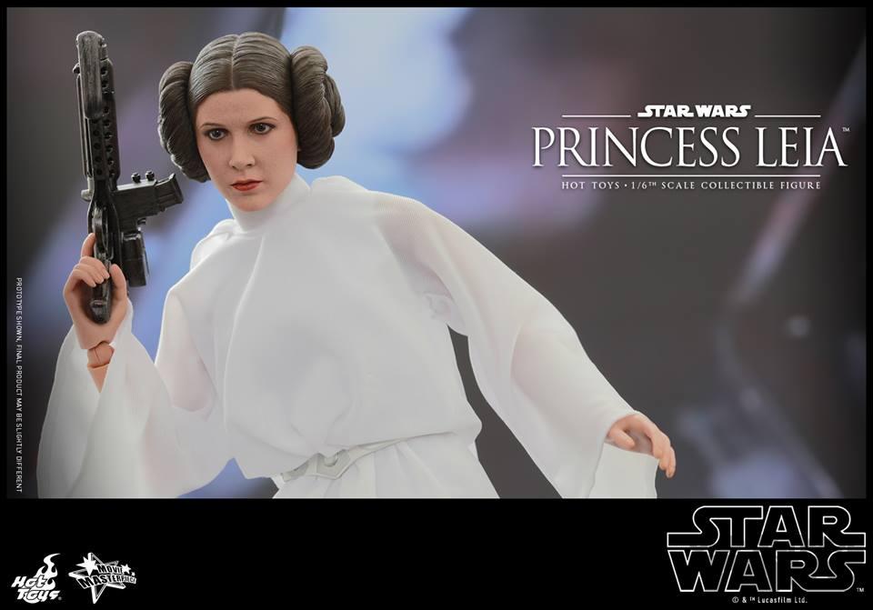 Hot Toys Princess Leia Star Wars a New Hope MMS298 in doos