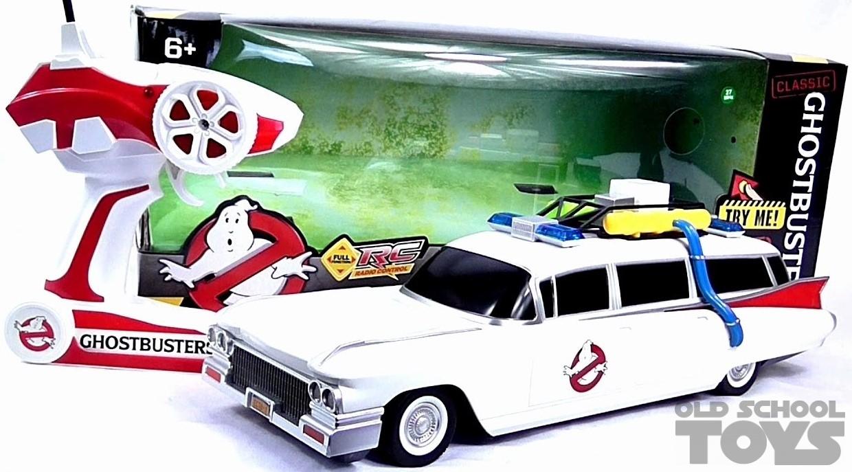Ghostbusters Ecto-1 remote control in doos (NKOK) 35 centimeter | Old ... Ghostbusters Toy