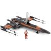 Star Wars Poe Dameron and X-Wing Fighter Set (Disney Store exclusive) MIB