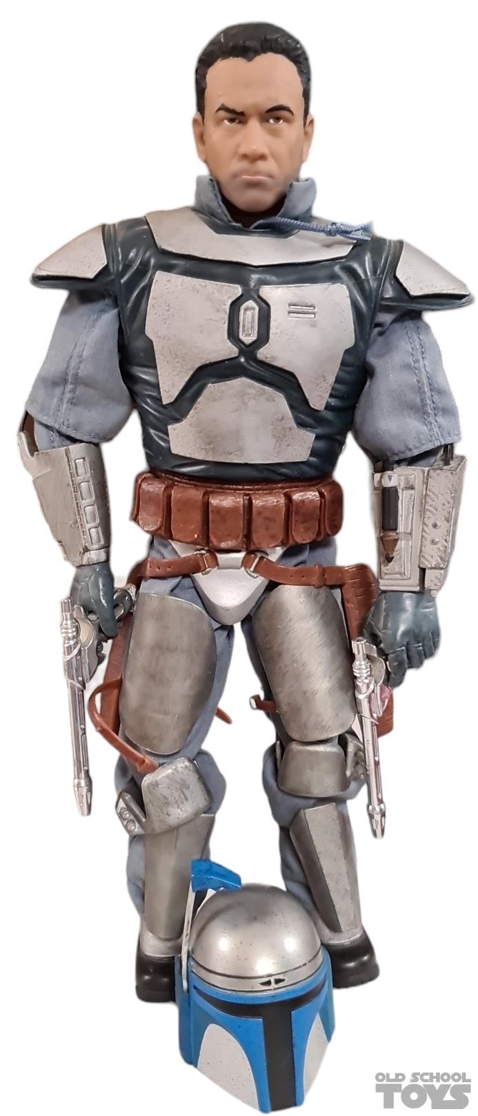 Star Wars Jango Fett with missile launching backpack 12 inch Collection incompleet